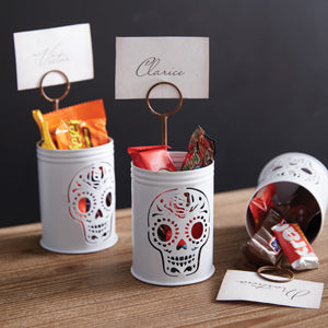 Sugar Skull Luminary Place Card Holder - Min of 4