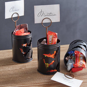 Bats Luminary Place Card Holder - Min of 4