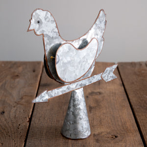 Hen Weathervane Tree Topper