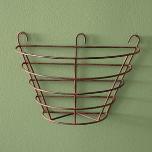 Rustic Wire Hanging Basket - Box of 2