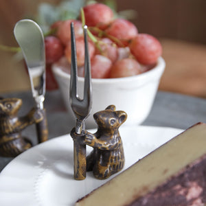 Set of Three Mouse Cheese Serving Set