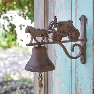 Horse and Stagecoach Bell