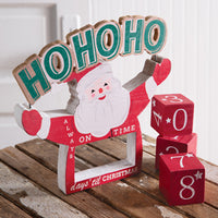 Santa Christmas Countdown Blocks