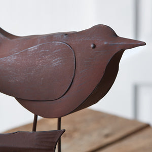 Set of Two Oversized Songbirds