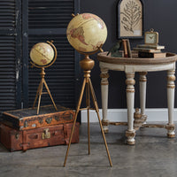 Tabletop World Globe on Tripod Stand