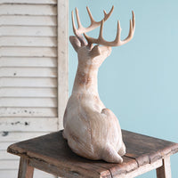 Kneeling Deer Statue