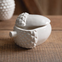 Porcelain Acorn Jar - Min of 2