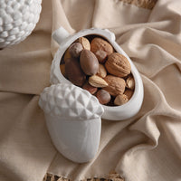 Porcelain Acorn Jar - Min of 2