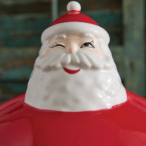 Winking Santa Dessert Stand