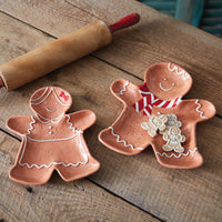 Gingerbread Gal Plate