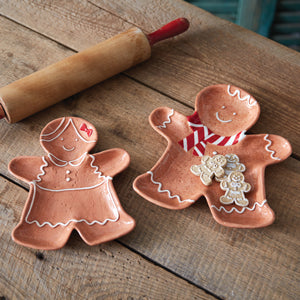 Gingerbread Man Plate