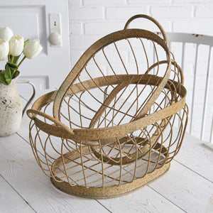 Set of Two Thornehill Wire Baskets