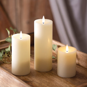 Infinite Wick Wax Pillar Candle - 3 x 4