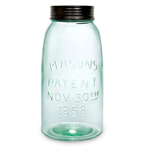 Half Gallon Mason Jar With Lid - D&J Farmhouse Collections
