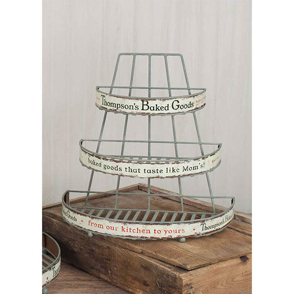 Small Thompson's Baked Goods Rack - D&J Farmhouse Collections