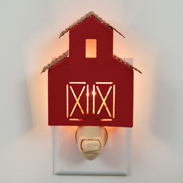 Red Barn Night Light - Box of 4 - D&J Farmhouse Collections