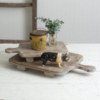 Set of Two Wood Cutting Board Risers - D&J Farmhouse Collections