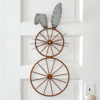 Bunny Wheel Wall Decor - D&J Farmhouse Collections