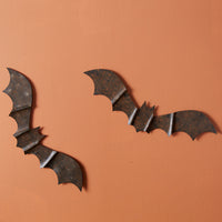 Rustic Metal Bat Wall Decor - Box of 4 - D&J Farmhouse Collections