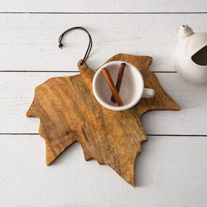 Maple Leaf Wood Board