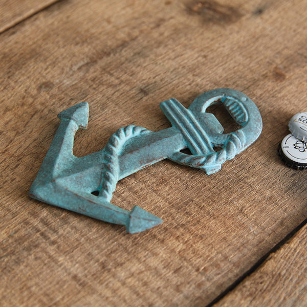 Verdigris Anchor Bottle Opener - Box of 2