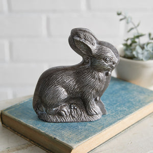 Vintage-Inspired Chocolate Mold Bunny