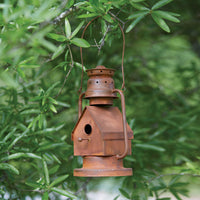 Vintage-Inspired Lantern Birdhouse