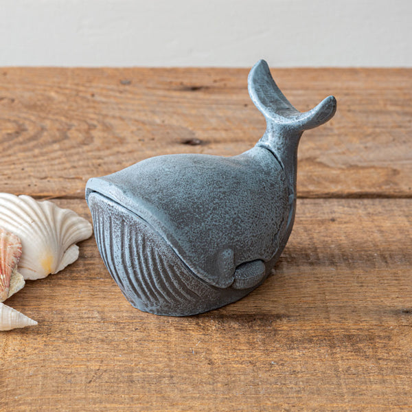 Cast Iron Whale Trinket Holder - D&J Farmhouse Collections