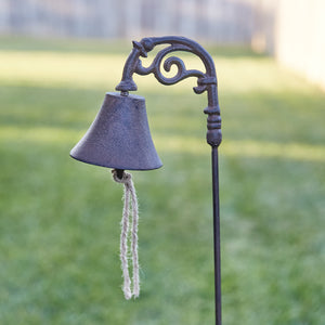 Dinner Bell Garden Stake