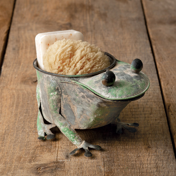 Rusty Frog Planter - D&J Farmhouse Collections