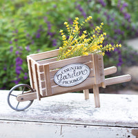 Country Garden Decorative Wheelbarrow