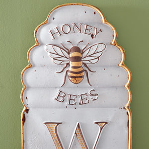 Honey Bees Welcome Sign