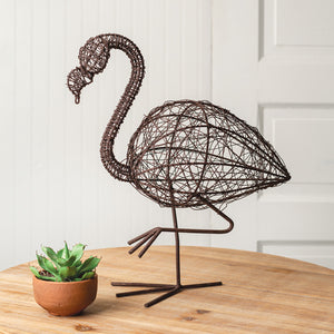 Twisted Wire Flamingo - D&J Farmhouse Collections