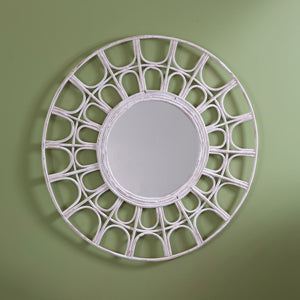 Barbados Rattan Mirror