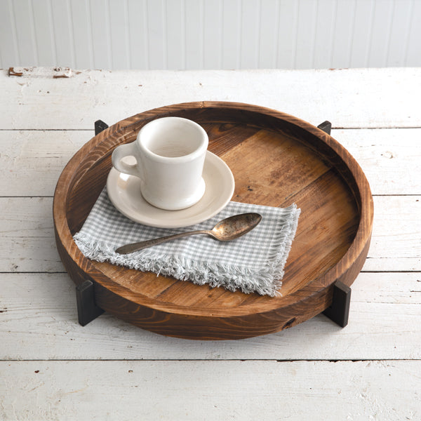 Modern Rustic Wood Tray - D&J Farmhouse Collections