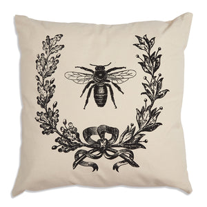Double Sided Queen Bee Throw Pillow