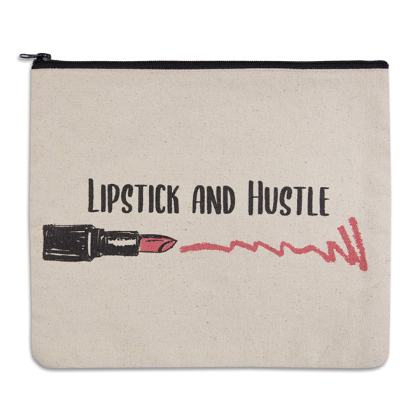 Lipstick and Hustle Travel Bag