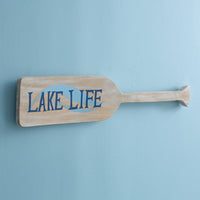 Lake Life Oar Wall Decor