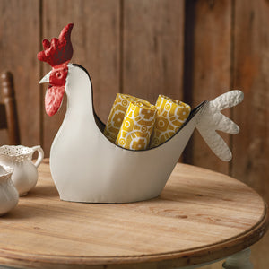 Rooster Container - D&J Farmhouse Collections