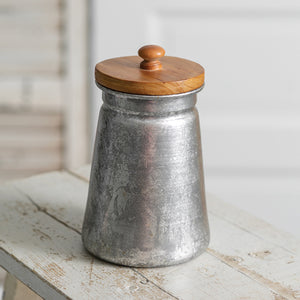 Storage Container With Wood Lid - D&J Farmhouse Collections