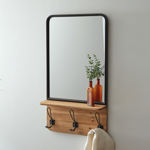 SoHo Industrial Wall Mirror - D&J Farmhouse Collections