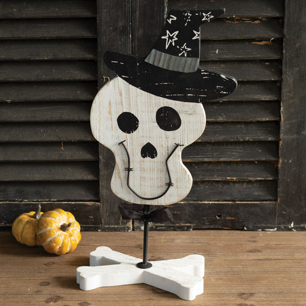 Tabletop Skeleton Head - D&J Farmhouse Collections