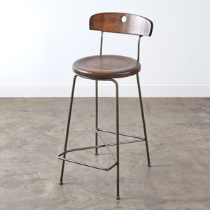 industrial Farmhouse Bar Stool