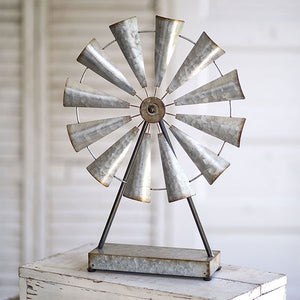 Large Tabletop Windmill - D&J Farmhouse Collections