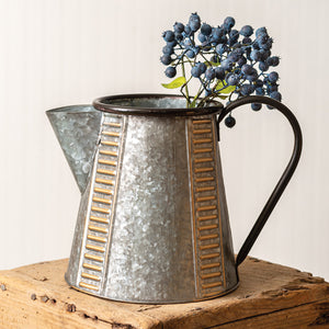 Copper and Galvanized Pitcher - D&J Farmhouse Collections