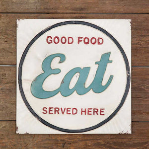 Eat Metal Wall Sign - D&J Farmhouse Collections