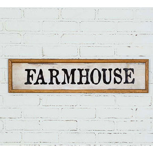 Farmhouse Wood Wall Sign - D&J Farmhouse Collections