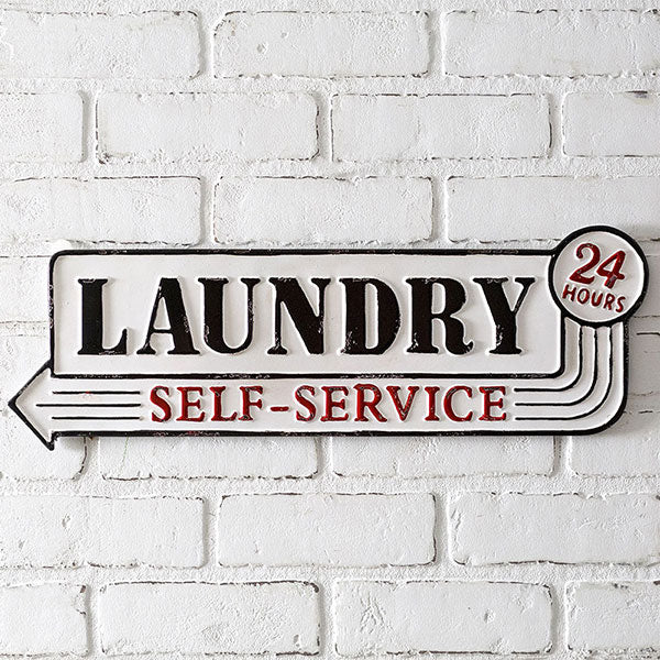 Laundry Metal Sign - D&J Farmhouse Collections