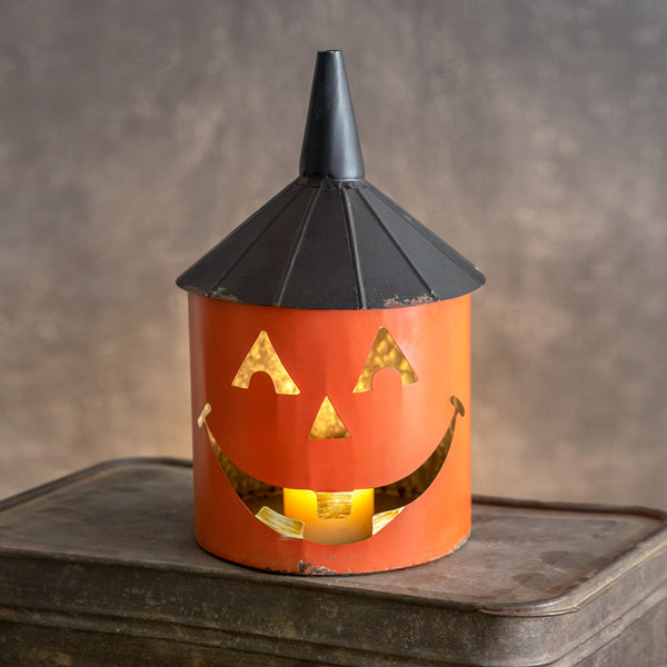 Small Jack-O'-Lantern Container - D&J Farmhouse Collections