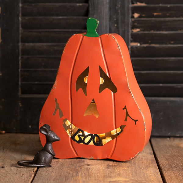 Large Jack-O'-Lantern Candle Holder - D&J Farmhouse Collections